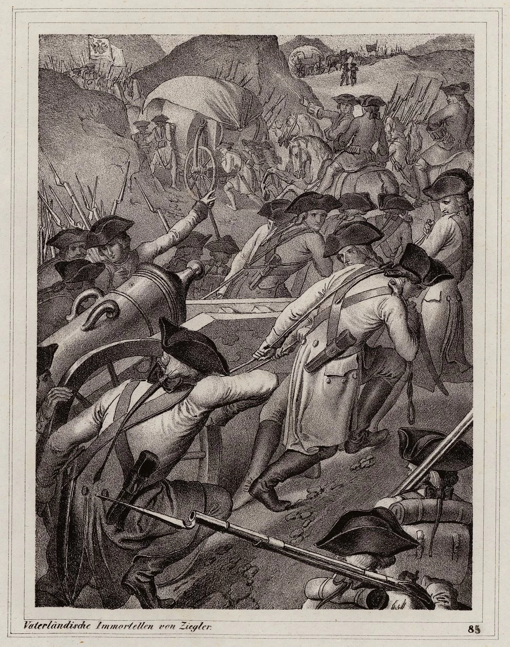 Peter Johann Nepomuk Geiger - Guerra di successione spagnola 1